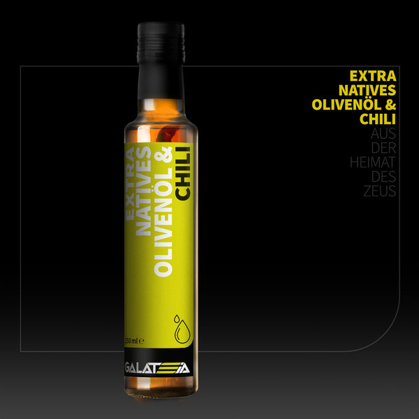 CHILI & EXTRA NATIVES OLIVENÖL (250 ml)
